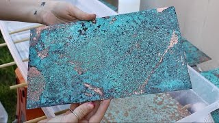 How to Patina Copper [upl. by Yrrehc654]