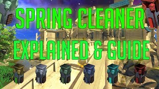 Runescape 3  Spring Cleaner Explained amp Guide [upl. by Eal]