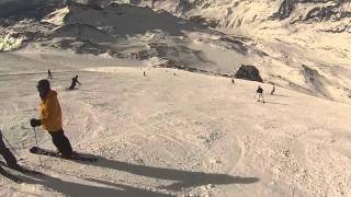 Skiing Zermatt to Cervinia [upl. by Shimkus718]