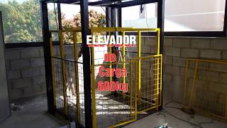 Elevador de Carga 600kg [upl. by Alana]