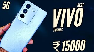 Top 3 best vivo Phone Under 15000 2023  5G PHONE UNDER 15000 [upl. by Ylyl]