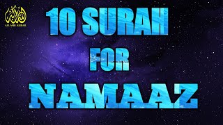 10 surah for namaz  must memorize  Allahu Akbar [upl. by Gnaig]