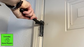 How To Fix A Sticky Exterior Door  3 Easy Fixes [upl. by Amliw997]