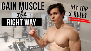 How To Build Muscle At Home The BEST Full Body Home Workout For Growth [upl. by Eoz]