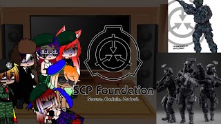 countryhumans react to the SCP Foundation part 1 reupload [upl. by Xella]