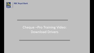 Cheque Pro Download Drivers [upl. by Nylidam]