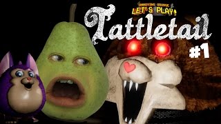 Pear FORCED to Play  Tattletail 1 Scary Furby [upl. by Cymbre271]