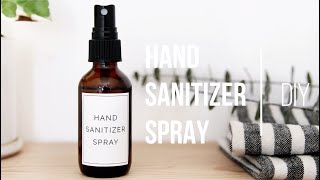 How To Make Hand Sanitizer Spray [upl. by Einaeg]