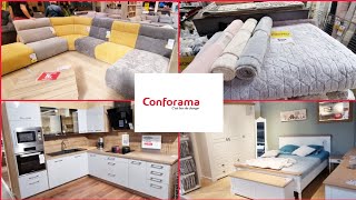 💰💰ARRIVAGE CONFORAMA PROMOTIONS 50  🛋CANAPÉS MATELAS 🛏 CHAMBRES CUISINE AOÛT 2021 [upl. by Nileuqay]