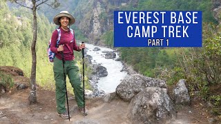 Everest Base Camp Trek  Part  1 from Kathmandu to Lukla to Phakding  Tanya Khanijow in Nepal [upl. by Nyrehtak380]