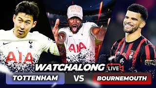 Tottenham 31 Bournemouth  Premier League LIVE WATCHALONG amp HIGHLIGHTS with EXPRESSIONS [upl. by Nnyltiac]