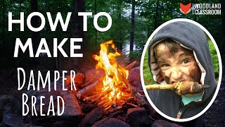 How To Make Damper Bread Campfire Cooking [upl. by Odeen683]