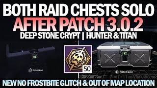 How To Get Both Raid Chests Solo After Patch 302  Deep Stone Crypt Destiny 2 Beyond Light [upl. by Sacci]