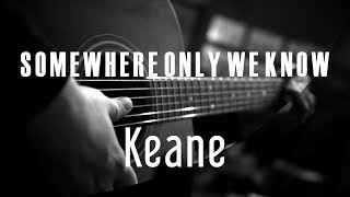 Somewhere Only We Know  Keane  Acoustic Karaoke [upl. by Ennaeirb]