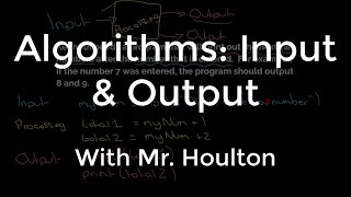 212 Algorithms  Input amp Output [upl. by Nylazor353]