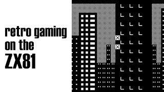 Top Sinclair ZX81 games from back in the eighties [upl. by Ballman881]