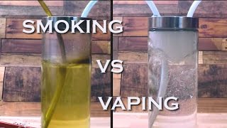 Smoking vs Vaping [upl. by Harrak]