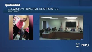 Clewiston community stands up for principal who paddled 1st grader [upl. by Aillemac]