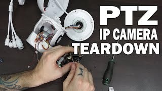 What is Inside a Cheap PTZ IP Camera  Teardown Besder Security Camera [upl. by Veator]