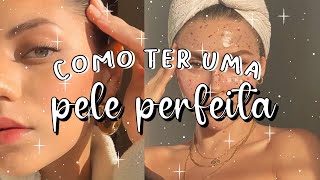 Como ter a PELE PERFEITA sem GASTAR  Dicas de SKIN CARE pagando POUCO ou NADA [upl. by Aihsoem204]