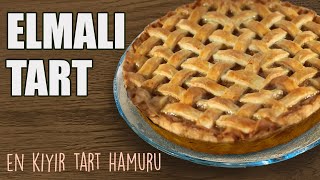 PASTANE USULÜ KIYIR ELMALI TART  APPLE PIE [upl. by Nylloh]