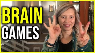 6 fun BRAIN GAMES in 90 seconds [upl. by Lauralee]