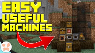 5 Easy Must Have Redstone Machines [upl. by Waldack368]