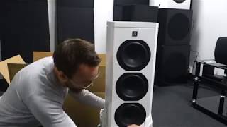 Arendal Sound Unboxing 1723 Tower S THX [upl. by Assetniuq430]