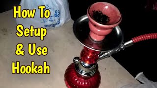 How To Setup Hookah For Dense Smoke  How To Use Flavoured Hookah  Beginners Guide For Hookah [upl. by Jessie]