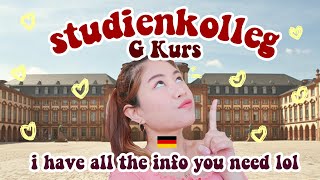 Study in Germany  Studienkolleg in Germany  G Kurs [upl. by Annyahs]