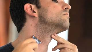 Mens Grooming Taming the Neck Beard [upl. by Aleekahs]