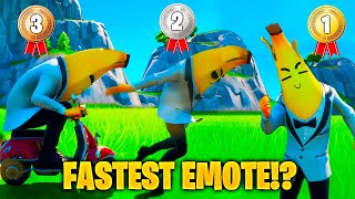 TOP 12 FASTEST TRAVERSAL Emotes In Fortnite [upl. by Nisotawulo]