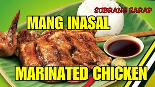 Mang Inasal recipe  Marinated Chicken [upl. by Hamlet]