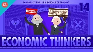 Economic Schools of Thought Crash Course Economics 14 [upl. by Taimi798]