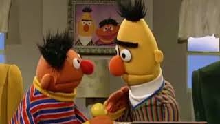 Sesame Street Bert Sings Rubber Duckie To Ernies Rubber Duckie [upl. by Husain282]