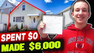 Real Estate Wholesaling for Beginners with NO MONEY My 1st Deal Explained [upl. by Nylhtac]