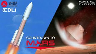 NASAs Mars 2020 Perseverance Rover Mission To Mars Spaceflight Simulator [upl. by Perrins641]