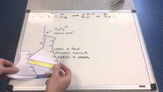 Thiosulfate Titrations 1 [upl. by Sami]