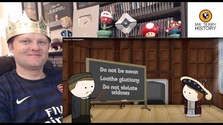 Henry VIII  Oversimplified  History Teacher Reacts [upl. by Ahsuas]