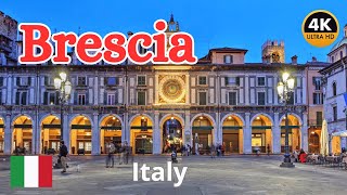 Brescia Italy 🇮🇹 4K Walking Tour  August 2024 [upl. by Edholm816]