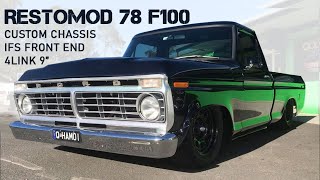 RESTOMOD 1978 Ford F100 ULTIMATE Truck Build [upl. by Notnelc]