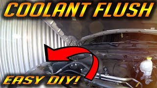 RAM 1500 Coolant Flush Replacement  2009 to 2018 [upl. by Illac]