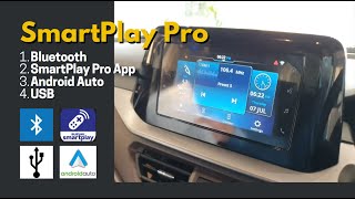 BREZZA 2022  Phone  USB Connectivity in SmartPlay Pro 4 WAYS  Explained in Detail  📲 [upl. by Onahpets]