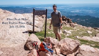 Pikes Peak Hike via Barr Trail [upl. by Tansey]