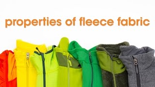 Fleece Fabric Properties [upl. by Aciamaj]