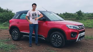 Maruti Suzuki Vitara Brezza 2021 Real Life Review  Worth Buying [upl. by Doralyn]