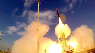 Arrow 3 Ballistic Missile Interceptor  Successful Target Intercept [upl. by Anela]