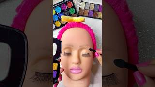 ASMR Satisfying with Unboxing amp Review Mannequin head Makeup Skincare Sounds Video Fast and Easy ☆ [upl. by Vickie]