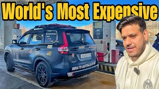 ScorpioN in Most Expensive Country  12 Crores 😳 India To Australia By Road EP14 [upl. by Naujuj]