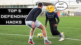 5 BASIC DEFENDING SECRETS  How to improve as a defender in soccer FAST [upl. by Stacee]